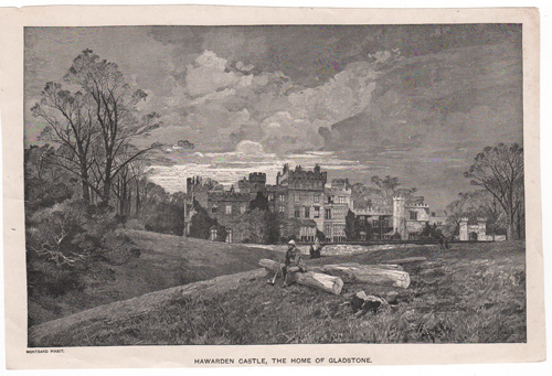 Hawarden Castle, the Home of Gladstone